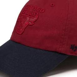 47 Alle Anzeigen|Caps & Bucket Hats*x Tommy Hilfiger *Chicago Bulls* Courtside Clean Up Cap Red