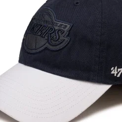 47 Alle Anzeigen|Caps & Bucket Hats*x Tommy Hilfiger *Los Angeles Lakers* Courtside Clean Up Cap Navy