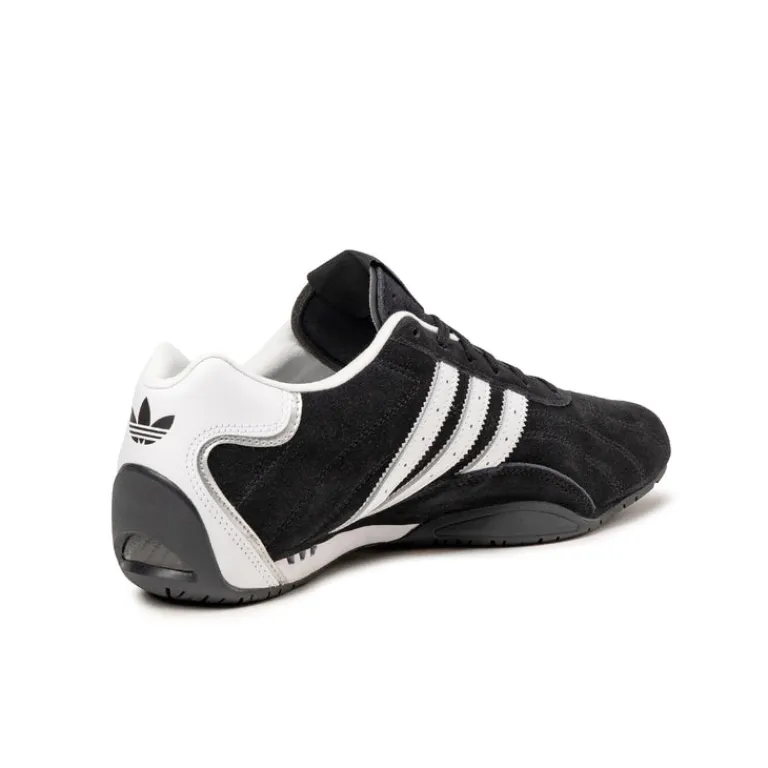 Adidas Sneakers En Cuir|Baskets Décontractées Terrace*Adi Racer Lo Core Black / Cloud White / Silver Metallic