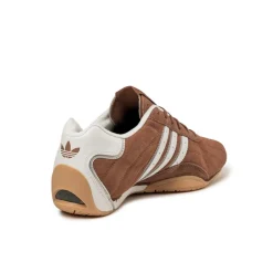 Adidas Sneakers En Cuir|Baskets Décontractées Terrace*Adi Racer Lo Preloved Brown / Footwear White / Silver Metallic