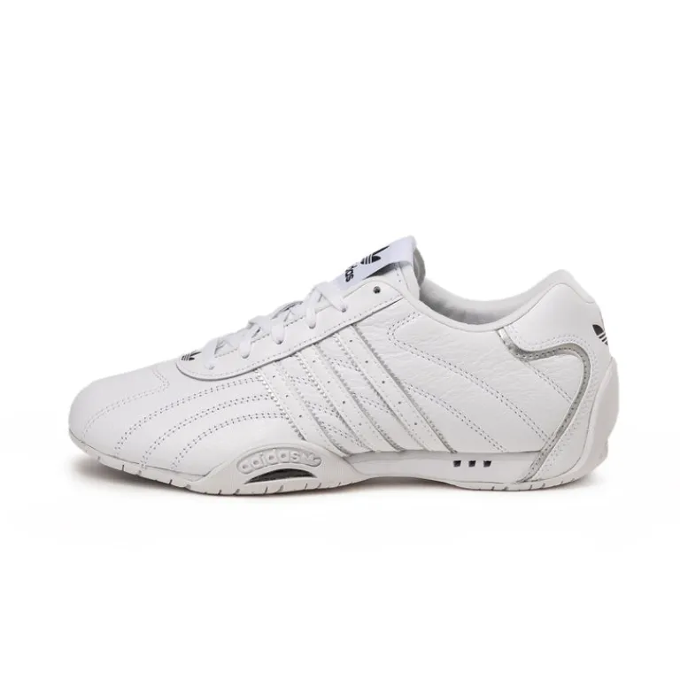 Adidas Sneakers En Cuir|Baskets Décontractées Terrace*Adi Racer Lo W Footwear White / Core Black / Silver Metallic