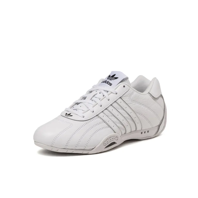 Adidas Sneakers En Cuir|Baskets Décontractées Terrace*Adi Racer Lo W Footwear White / Core Black / Silver Metallic
