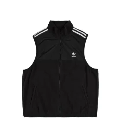 Adidas Vestes*Adicolor 3-Stripes Microfleece Vest Black