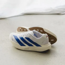 Adidas Sneakers Végétaliens|Chaussures De Running*adizero Evo SL M Footwear White / Royal Blue / Pure Ruby
