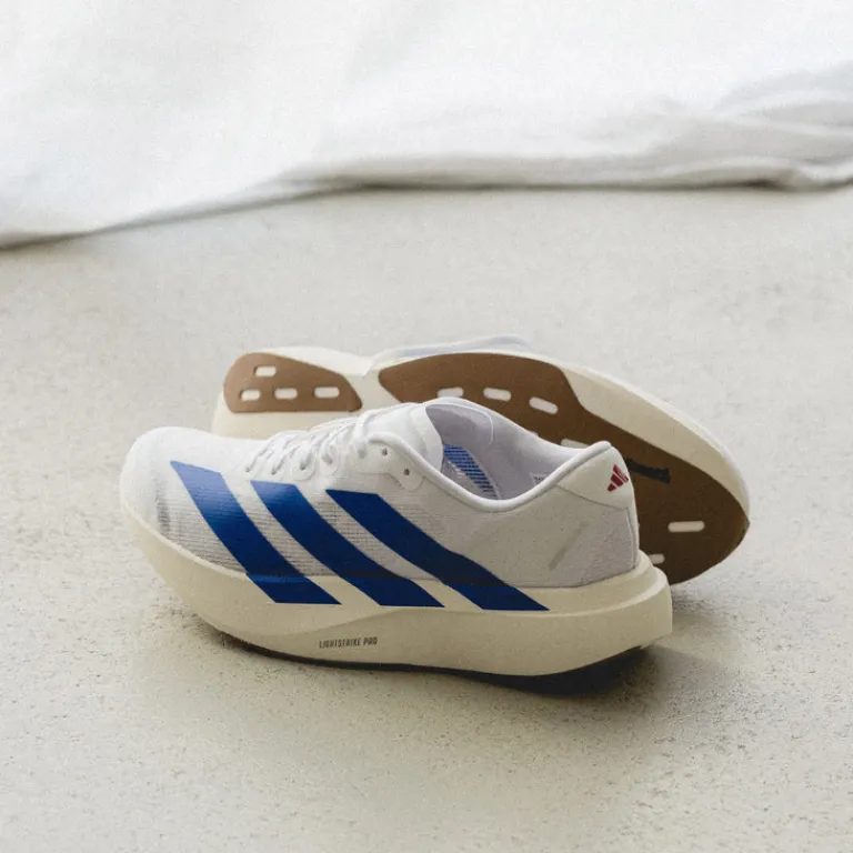 Adidas Sneakers Végétaliens|Chaussures De Running*adizero Evo SL M Footwear White / Royal Blue / Pure Ruby