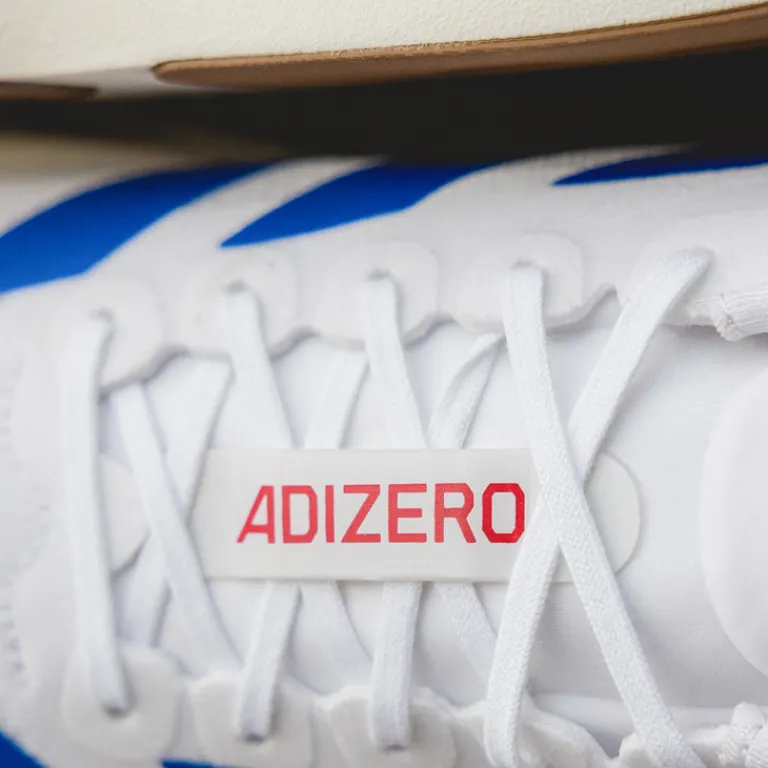 Adidas Sneakers Végétaliens|Chaussures De Running*adizero Evo SL M Footwear White / Royal Blue / Pure Ruby