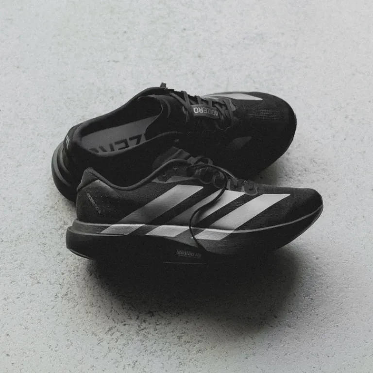 Adidas Sneakers Végétaliens|Chaussures De Running*adizero Evo SL M Core Black / Iron Metallic / Grey Four