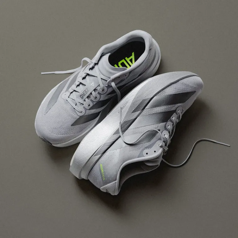 Adidas Sneakers Végétaliens|Chaussures De Running*adizero Evo SL M Silver Metallic / Iron Metallic / Half Silver