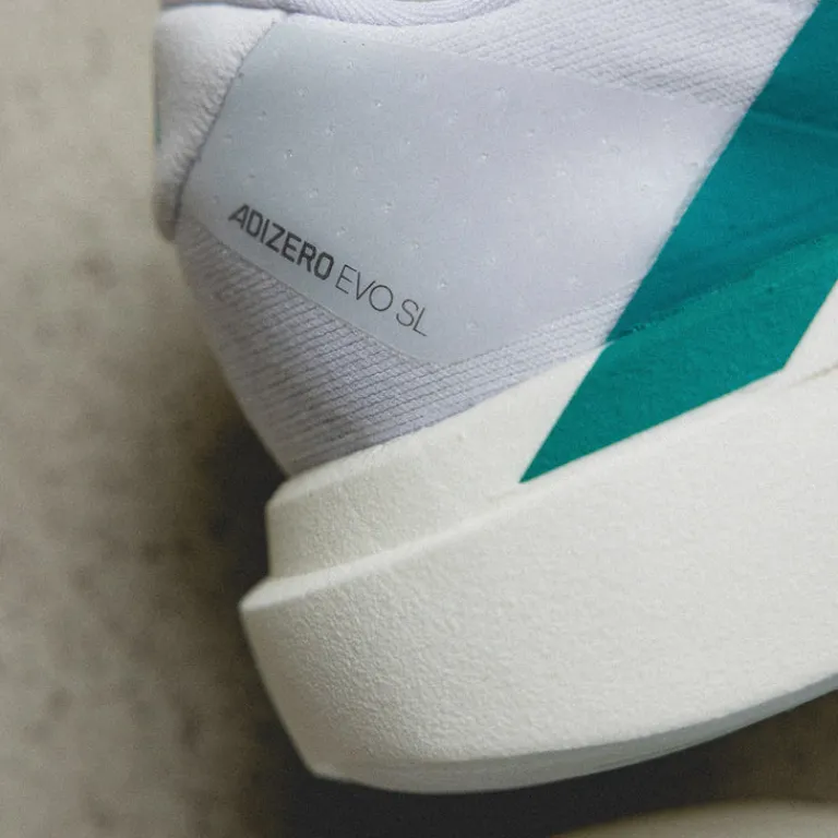 Adidas Sneakers Végétaliens|Chaussures De Running*adizero Evo SL W Footwear White / Pure Tea / Grey Two