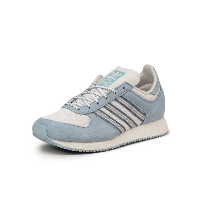 Adidas Sneakers En Cuir|Chaussures De Running Retro*Atlanta W Off White / Wonder Blue / Silvio