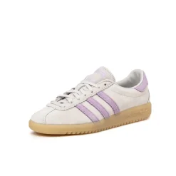 Adidas Sneakers En Cuir|Baskets Décontractées Terrace*BRMD W Grey One / Power Plum / Gum 3