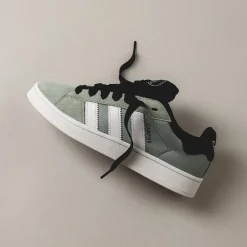 Adidas Sneakers En Cuir|Chunky Sneakers*Campus 00s Silver Green / Crystal White / Core Black