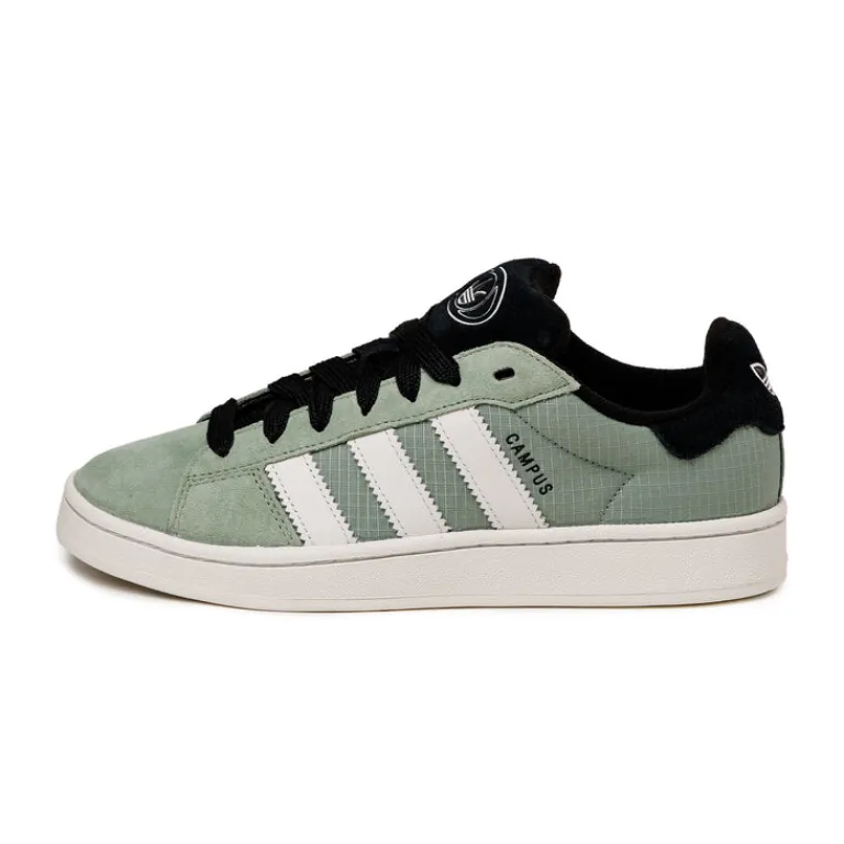 Adidas Sneakers En Cuir|Chunky Sneakers*Campus 00s Silver Green / Crystal White / Core Black