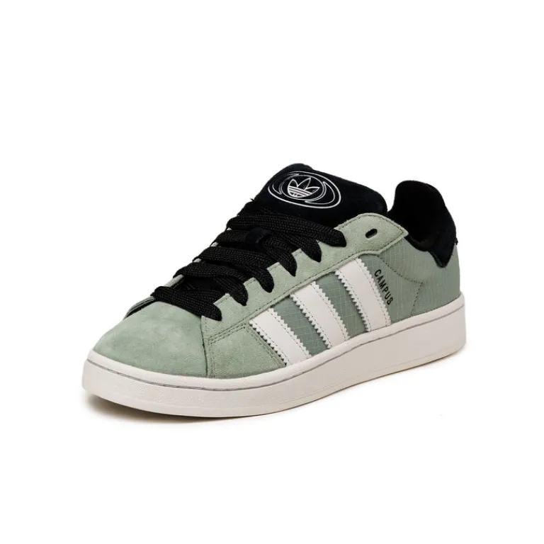 Adidas Sneakers En Cuir|Chunky Sneakers*Campus 00s Silver Green / Crystal White / Core Black