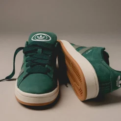 Adidas Sneakers En Cuir|Chunky Sneakers*Campus 00s Collegiate Green / Silver Green / Off White
