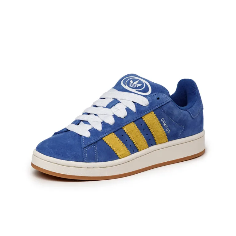 Adidas Sneakers En Cuir|Chunky Sneakers*Campus 00s Royal Blue / Sol Yellow / Off White
