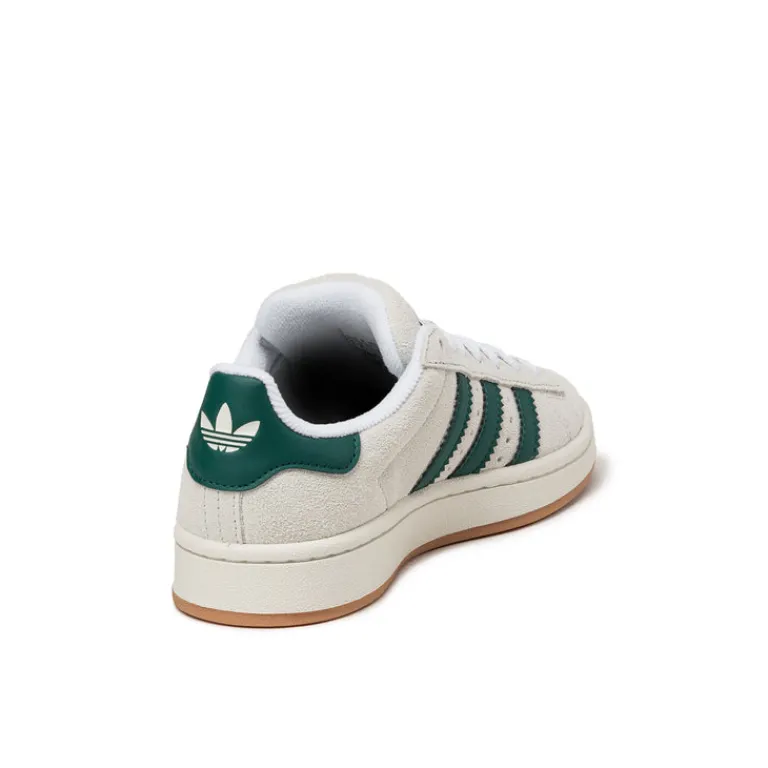 Adidas Sneakers En Cuir|Chunky Sneakers*Campus 00s W Crystal White / Core White / Collegiate Green