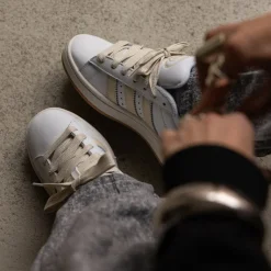 Adidas Sneakers En Cuir|Chunky Sneakers*Campus 00s W Footwear White / Cream White / Chalk White