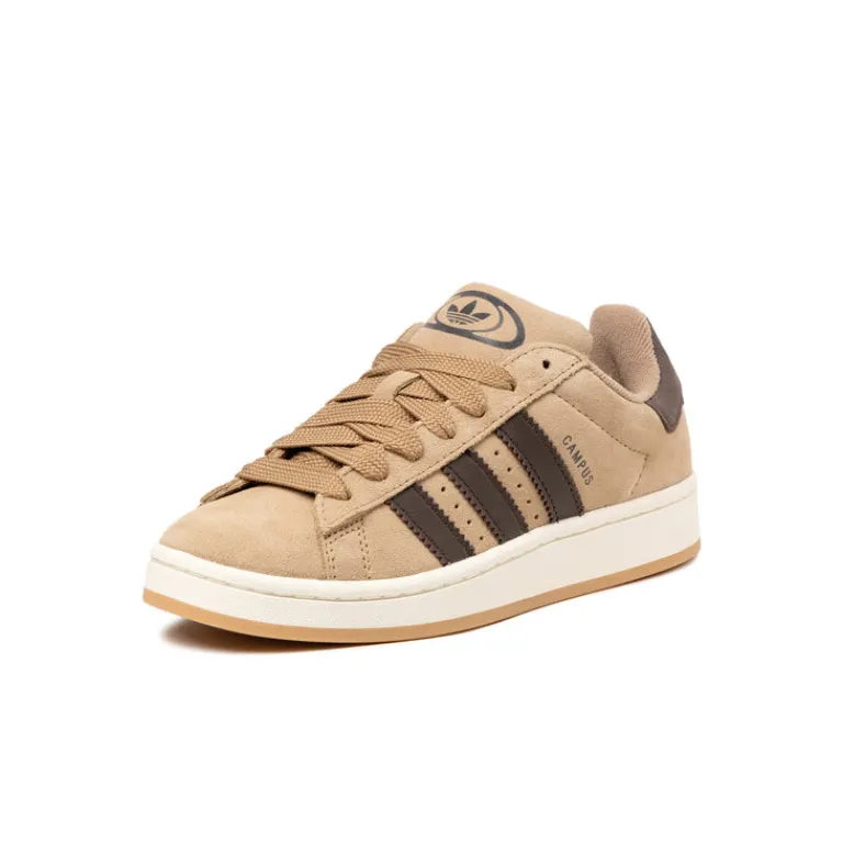 Adidas Sneakers En Cuir|Chunky Sneakers*Campus 00s W Cardboard / Off White / Dark Brown