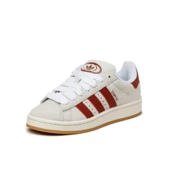 Adidas Sneakers En Cuir|Chunky Sneakers*Campus 00s W Crystal White / Chalk White / Preloved Ruby