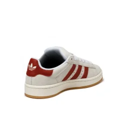 Adidas Sneakers En Cuir|Chunky Sneakers*Campus 00s W Crystal White / Chalk White / Preloved Ruby