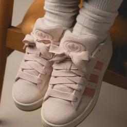 Adidas Sneakers En Cuir|Chunky Sneakers*Campus 00s W Wonder Quartz / Cream White / Wonder Mauve