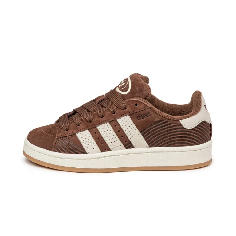Adidas Sneakers En Cuir|Chunky Sneakers*Campus 00s W Preloved Brown / Crystal White / Cream White