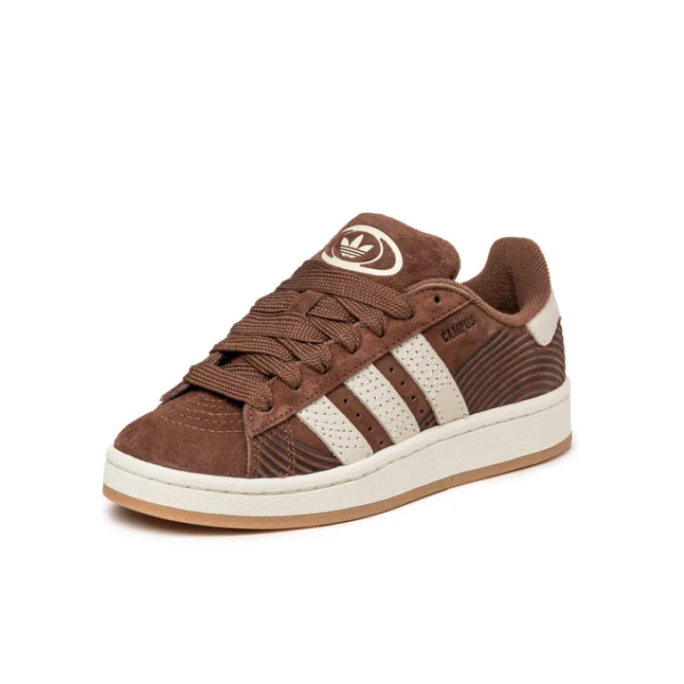 Adidas Sneakers En Cuir|Chunky Sneakers*Campus 00s W Preloved Brown / Crystal White / Cream White