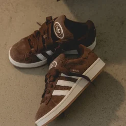 Adidas Sneakers En Cuir|Chunky Sneakers*Campus 00s W Earth Strata / Core White / Earth Strata