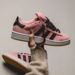 Adidas Sneakers En Cuir|Chunky Sneakers*Campus 00s W Semi Pink Spark / Core Black / Cloud White
