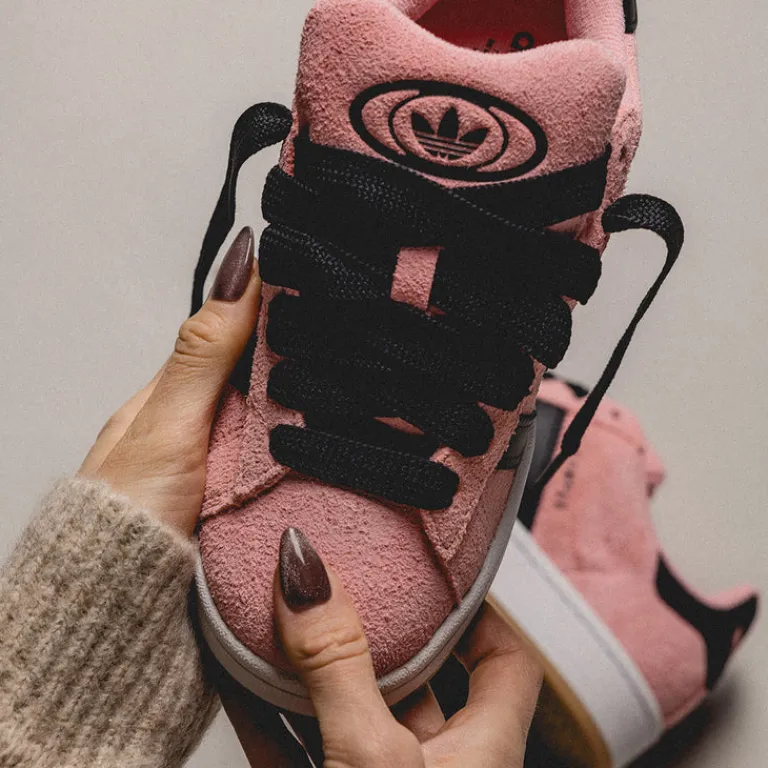 Adidas Sneakers En Cuir|Chunky Sneakers*Campus 00s W Semi Pink Spark / Core Black / Cloud White