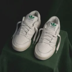 Adidas Sneakers En Cuir|Sneakers Blancs*Continental 87 Core White / Court Green / Cream White