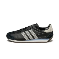 Adidas Sneakers En Cuir|Baskets Décontractées Terrace*Country OG W Core Black / Off White / Wonder Blue
