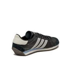 Adidas Sneakers En Cuir|Baskets Décontractées Terrace*Country OG W Core Black / Off White / Wonder Blue