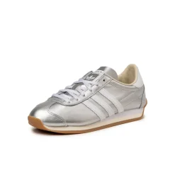 Adidas Sneakers En Cuir|Baskets Décontractées Terrace*Country OG W Silver Metallic / Footwear White / Cream White