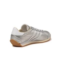 Adidas Sneakers En Cuir|Baskets Décontractées Terrace*Country OG W Silver Metallic / Footwear White / Cream White