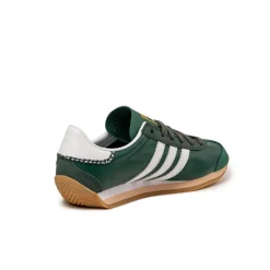Adidas Sneakers En Cuir|Baskets Décontractées Terrace*Country OG W Collegiate Green / Footwear White / Shadow Green