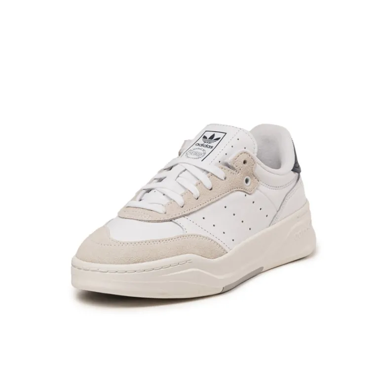 Adidas Sneakers En Cuir|Baskets Décontractées Terrace*Court Finale Footwear White / Night Indigo / Chalk White