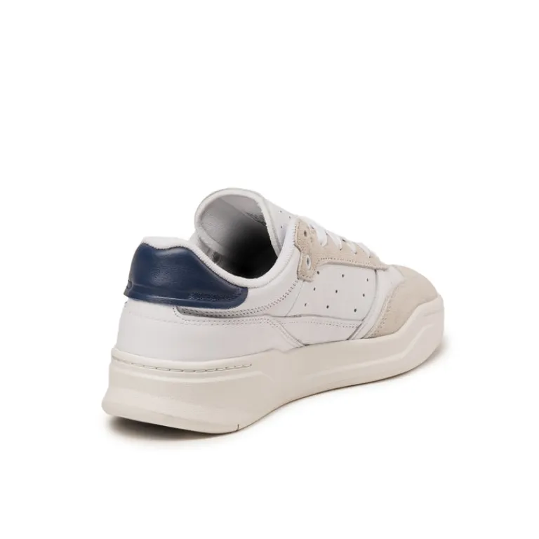Adidas Sneakers En Cuir|Baskets Décontractées Terrace*Court Finale Footwear White / Night Indigo / Chalk White