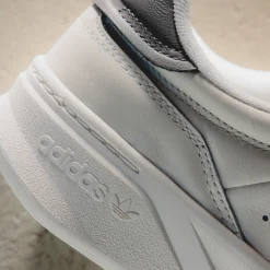 Adidas Sneakers En Cuir|Baskets Décontractées Terrace*Court Finale Chalk White / Grey Three / Chalk White