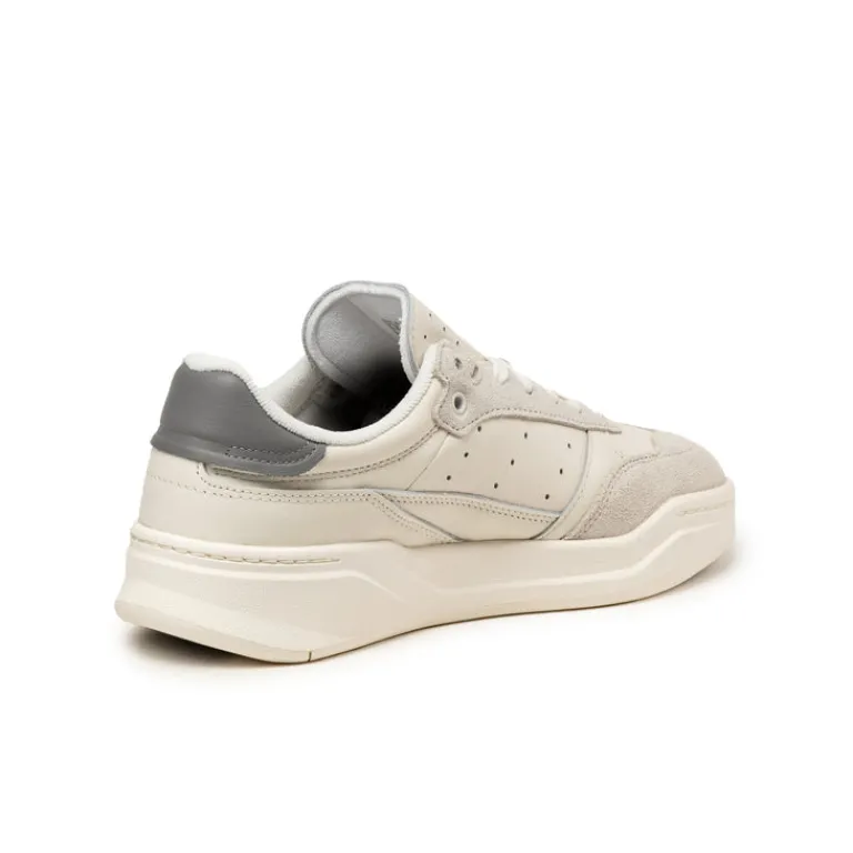 Adidas Sneakers En Cuir|Baskets Décontractées Terrace*Court Finale Chalk White / Grey Three / Chalk White