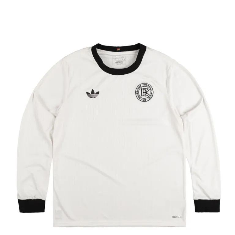 Adidas T-Shirts*DFB Germany 125th Anniversary Long Sleeve Jersey Cloud White / Black