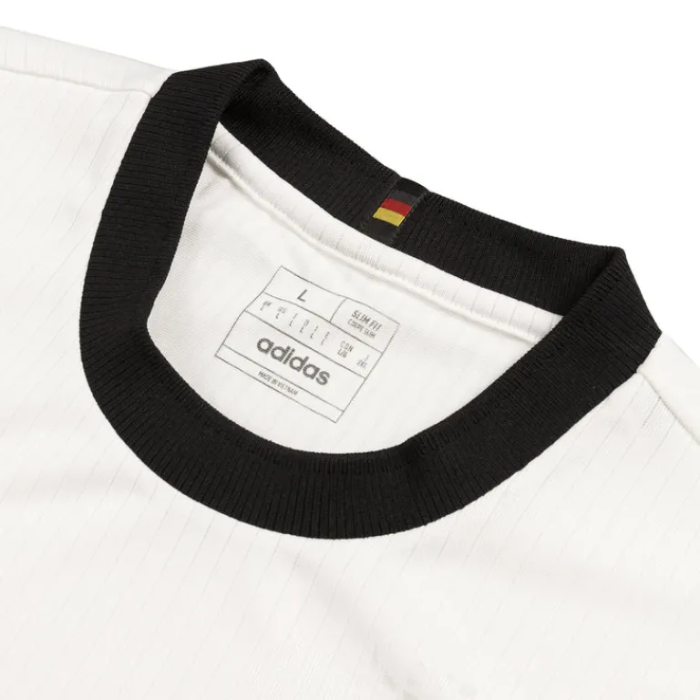 Adidas T-Shirts*DFB Germany 125th Anniversary Long Sleeve Jersey Cloud White / Black