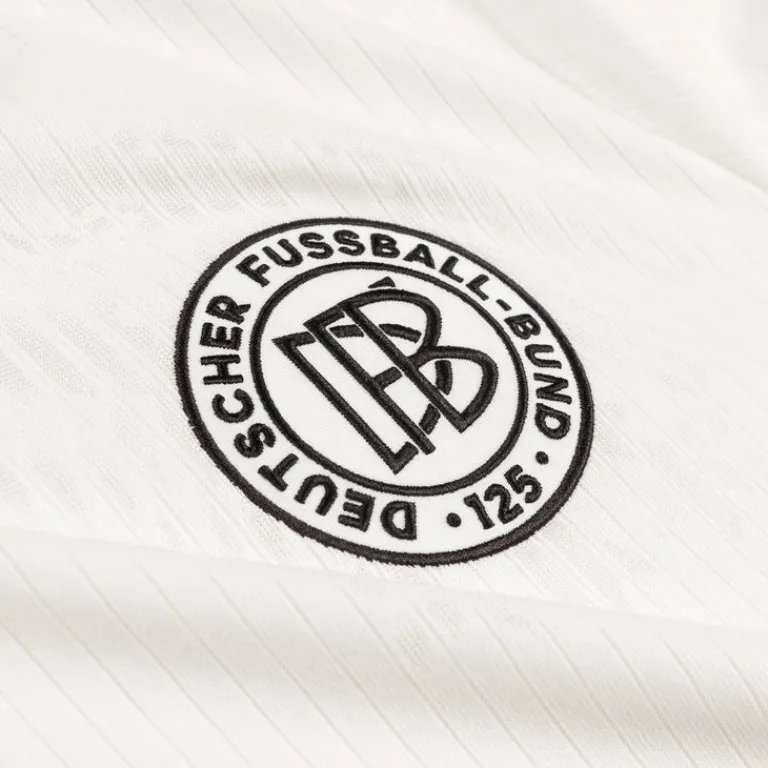 Adidas T-Shirts*DFB Germany 125th Anniversary Long Sleeve Jersey Cloud White / Black