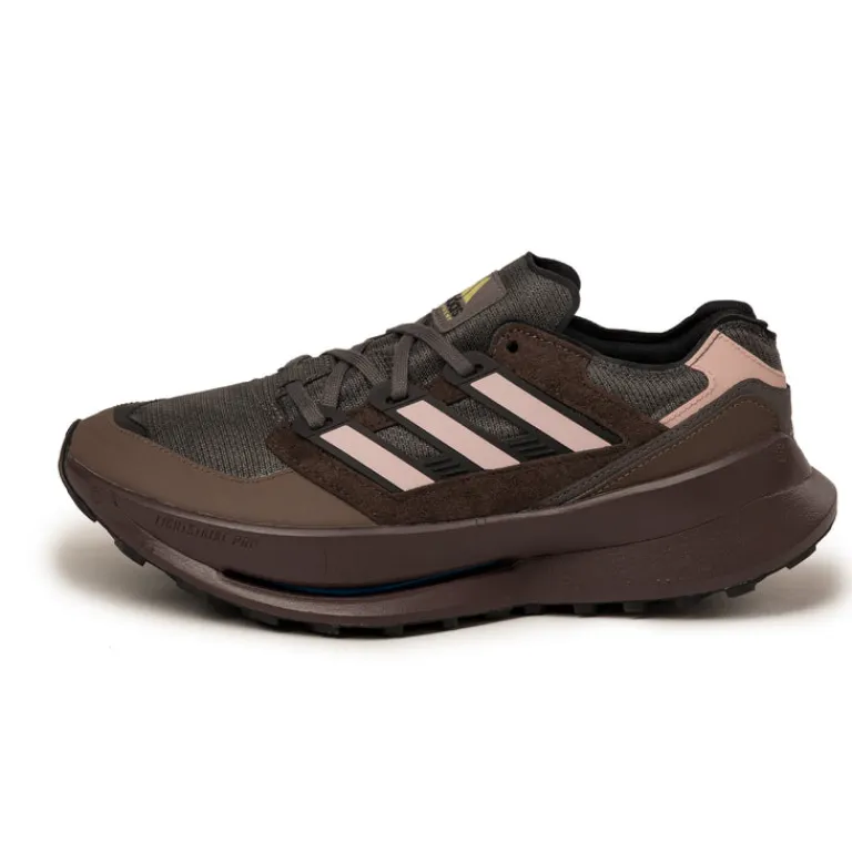 Adidas Sneakers Végétaliens|Chaussures De Running*EQT Agravic Charcoal / Sand Pink / Brown