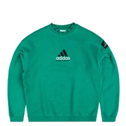Adidas Pullover*EQT Washed Crew Equipment Green
