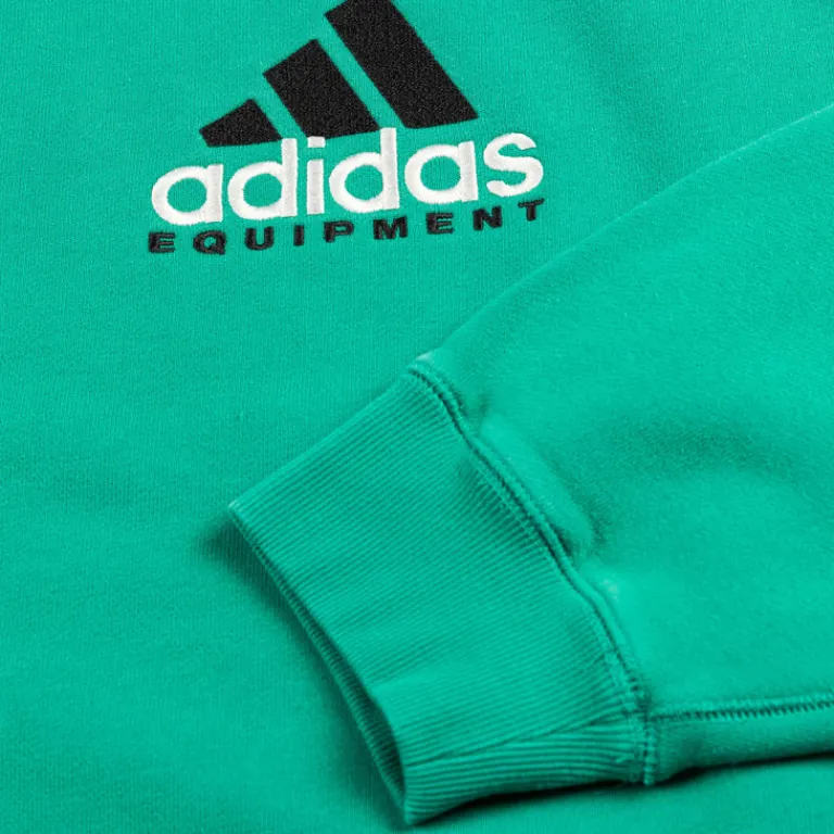 Adidas Pullover*EQT Washed Crew Equipment Green