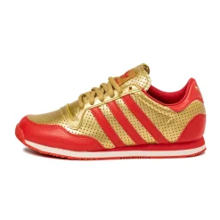 Adidas Sneakers En Cuir|Baskets Décontractées Terrace*Galaxy OG Gold Metallic / Red / Off White