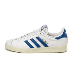 Adidas Sneakers En Cuir|Baskets Décontractées Terrace*Gazelle Core White / Royal Blue / Cream White