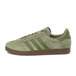 Adidas Sneakers En Cuir|Baskets Décontractées Terrace*Gazelle Orbit Green / Focus Olive / Gold Metallic